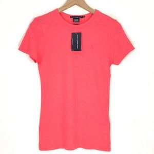 Ralph Lauren Sport Coral Cotton Crew Neck Tee